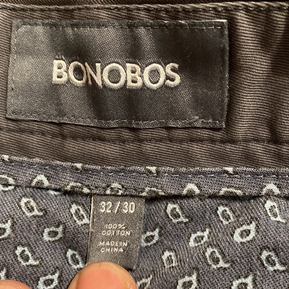 BONOBOS 5 pocket slim straight performance link chino 32x30 in GU condition 💯🔥 - Picture 14 of 14